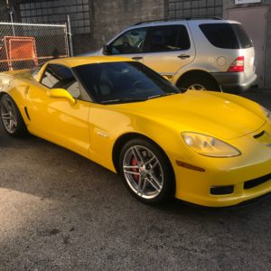 Detailing a Corvette