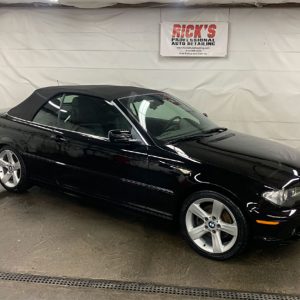 BMW convertible after full exterior detail